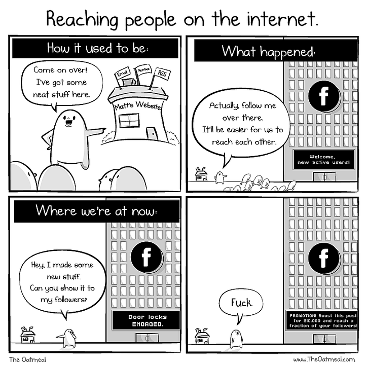 The Oatmeal: Reaching people on the internet